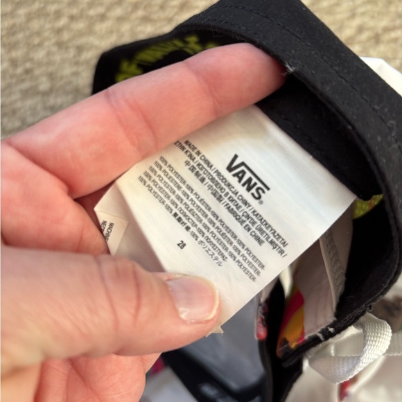 Vans Off The Wall Guitar Print Board Shorts Size 28 - Picture 10 of 13